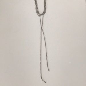 Silver Lasso Necklace from Fab Fit Fun